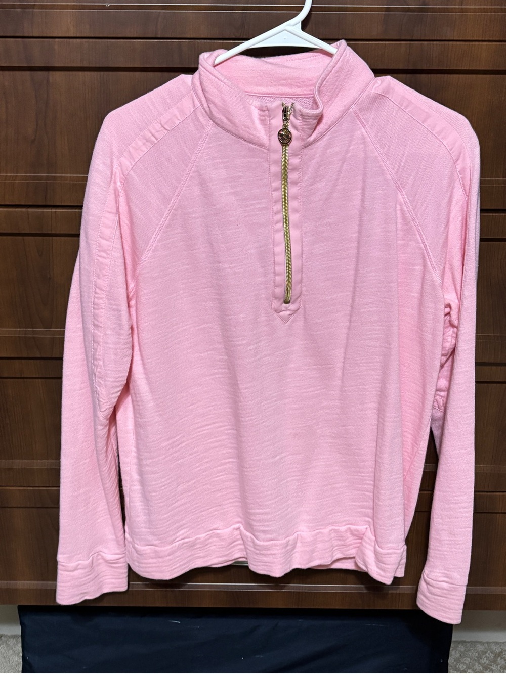 Lilly Pulitzer Pink Half-Zip Pullover
